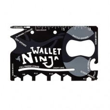 Кишеньковий інструмент виживання, мультитул кредитка 18в1, Wallet Ninja