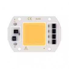 Світлодіодна матриця із драйвером COB LED 50Вт 4500лм 220В, тепл. біла