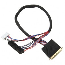 Кабель шлейф LVDS I-PEX 40pin 1канал 6біт для РК матриц LP140WH1