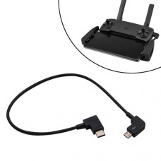 MicroUSB - Type-C кабель для пульта DJI Spark, Mavic Pro Air 28см
