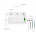 Датчик обліку електроенергії Zemismart SPM02 63А 3 вази Zigbee